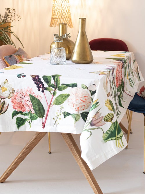 Toalha de mesa Spring time "Happyfriday" - Kiabi Toalha de mesa Spring time "Happyfriday" - Kiabi