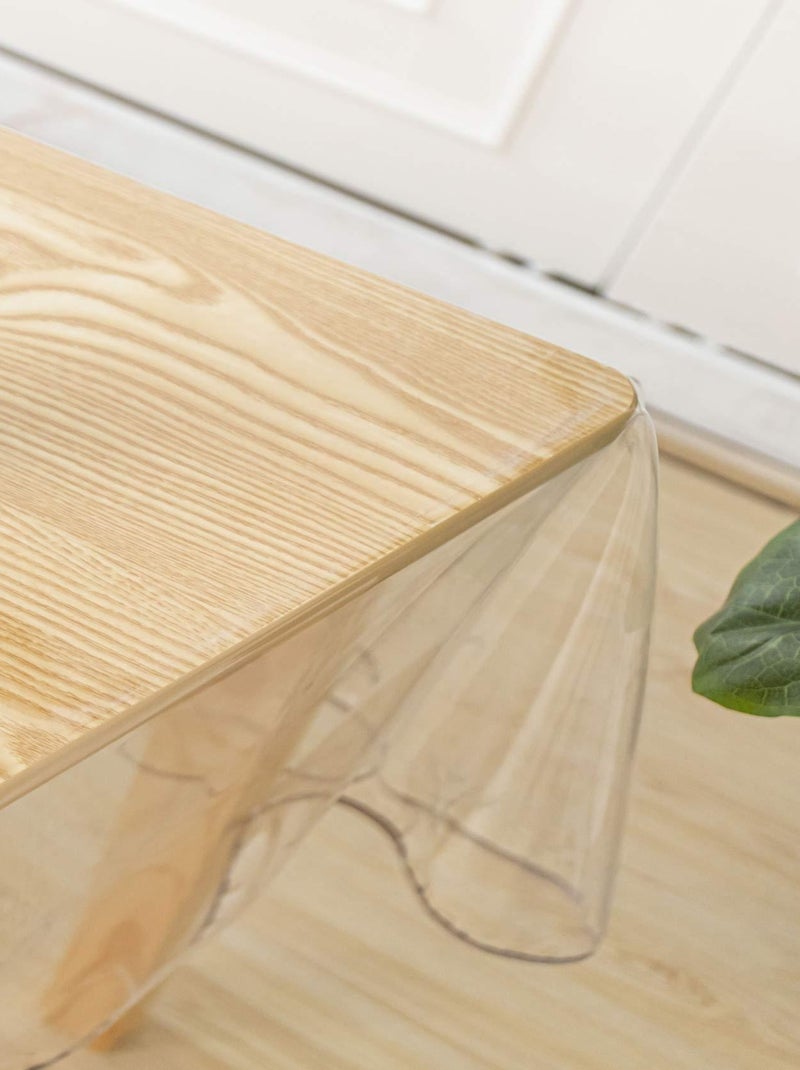 Toalha de mesa transparente retangular Transparente - Kiabi