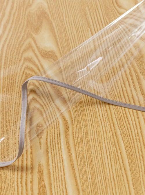 Toalha de mesa transparente retangular - Kiabi Toalha de mesa transparente retangular - Kiabi