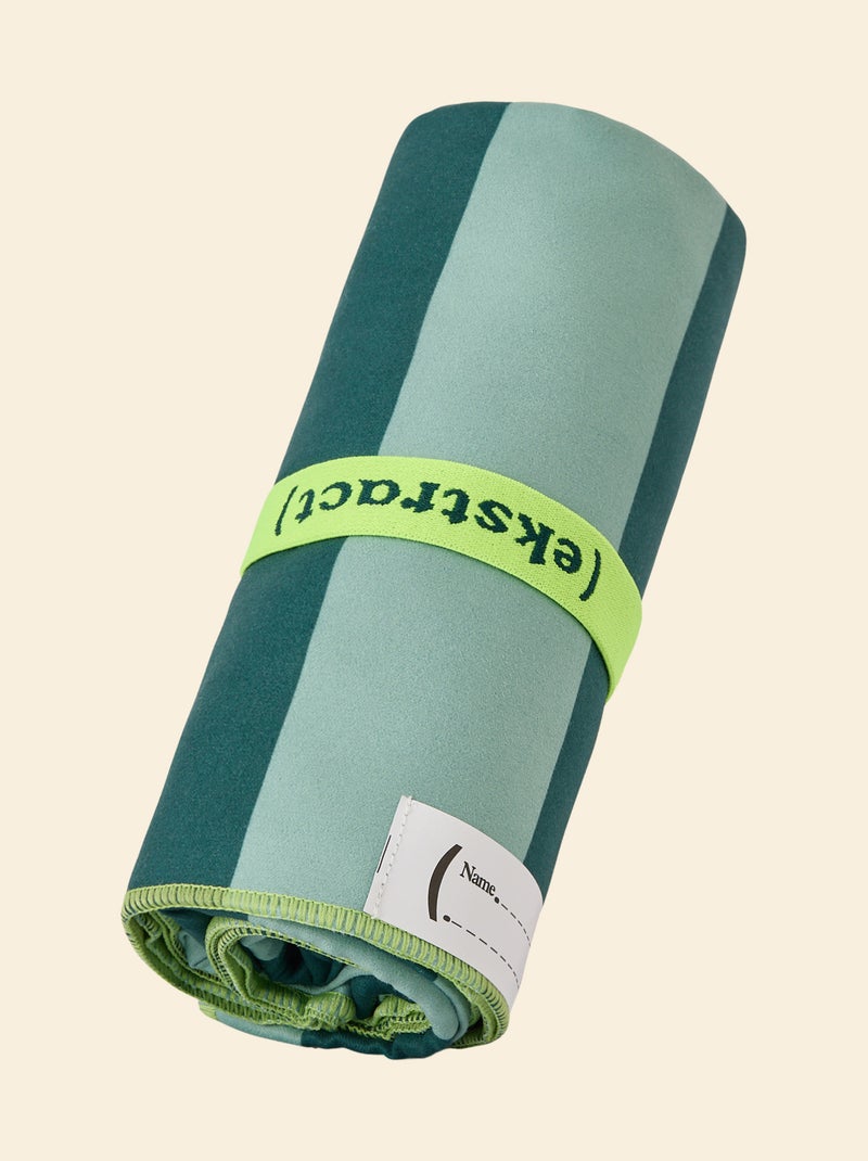Toalha de microfibra para desporto (ekstract) Verde - Kiabi
