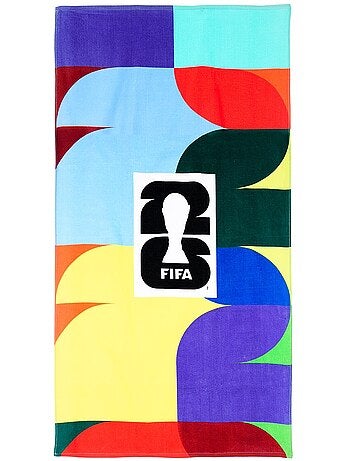 Toalha de praia 100% algodão | licença oficial fifa world cup 2026
