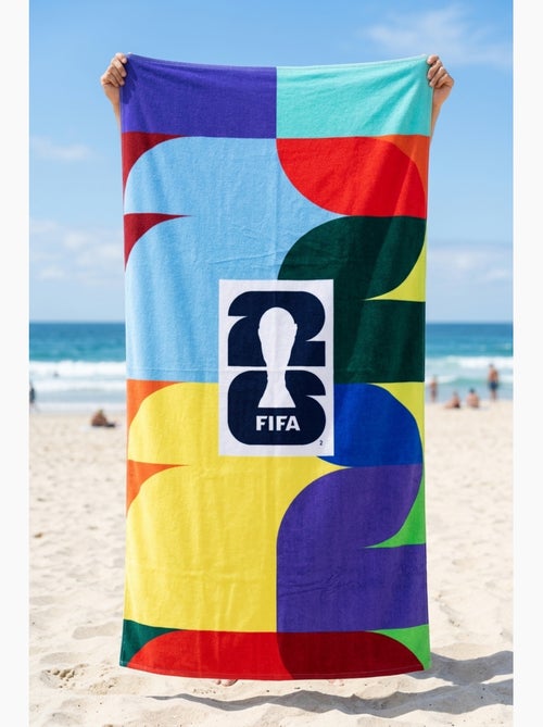 Toalha de praia 100% algodão | licença oficial fifa world cup 2026 - Kiabi Toalha de praia 100% algodão | licença oficial fifa world cup 2026 - Kiabi