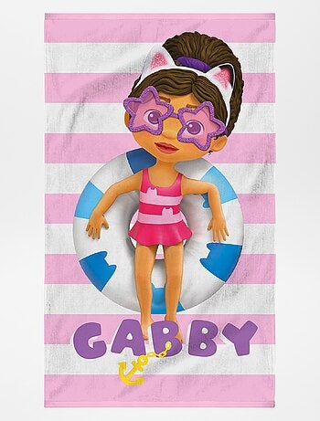 Toalha de praia 'A Casa Mágica da Gaby'