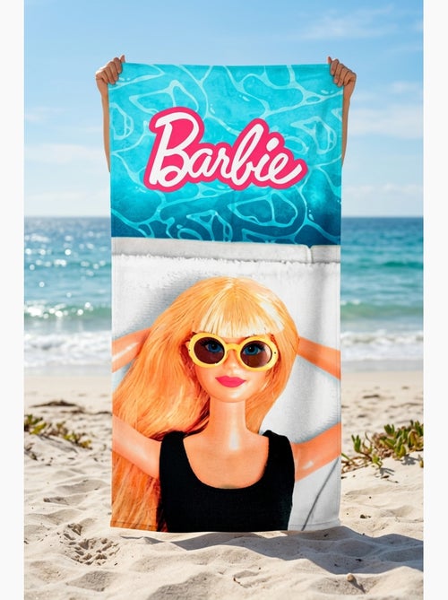 Toalha de praia barbie menina | licença oficial - Kiabi Toalha de praia barbie menina | licença oficial - Kiabi