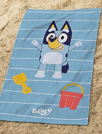 Toalha de praia com estampado 'Bluey'