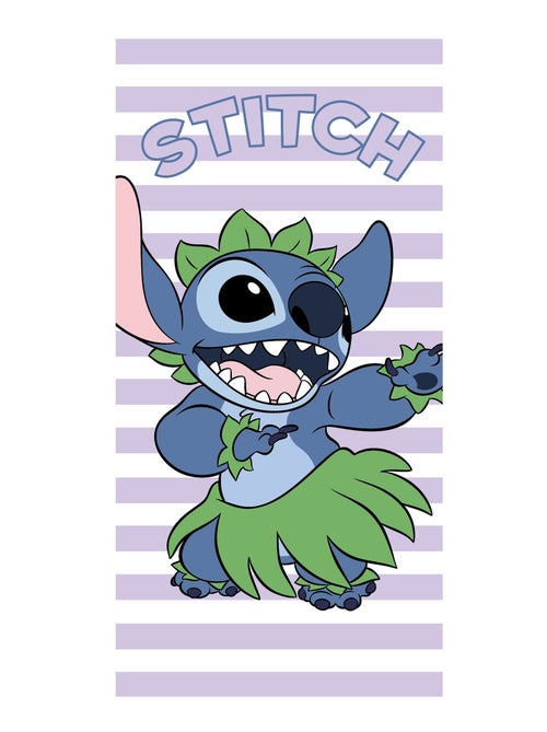 Toalha de praia 'Disney' 'Stitch' em algodão 70X140 - Kiabi