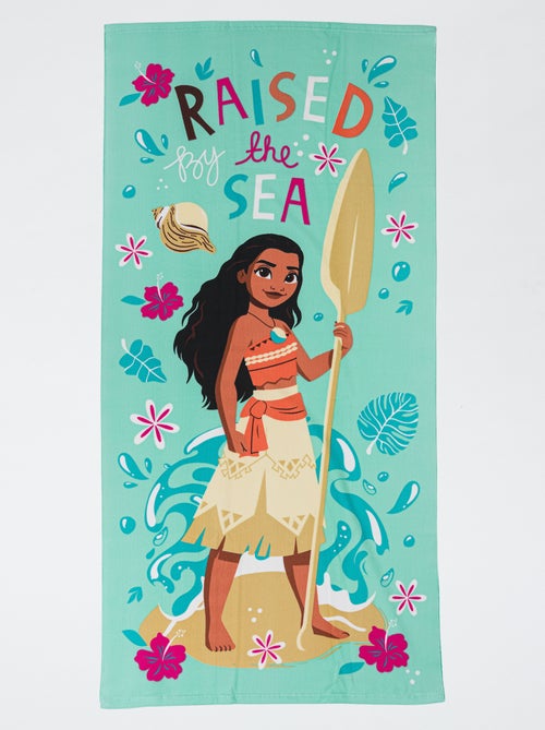 Toalha de praia 'Disney' 'Vaiana' 70x140 cm - Kiabi