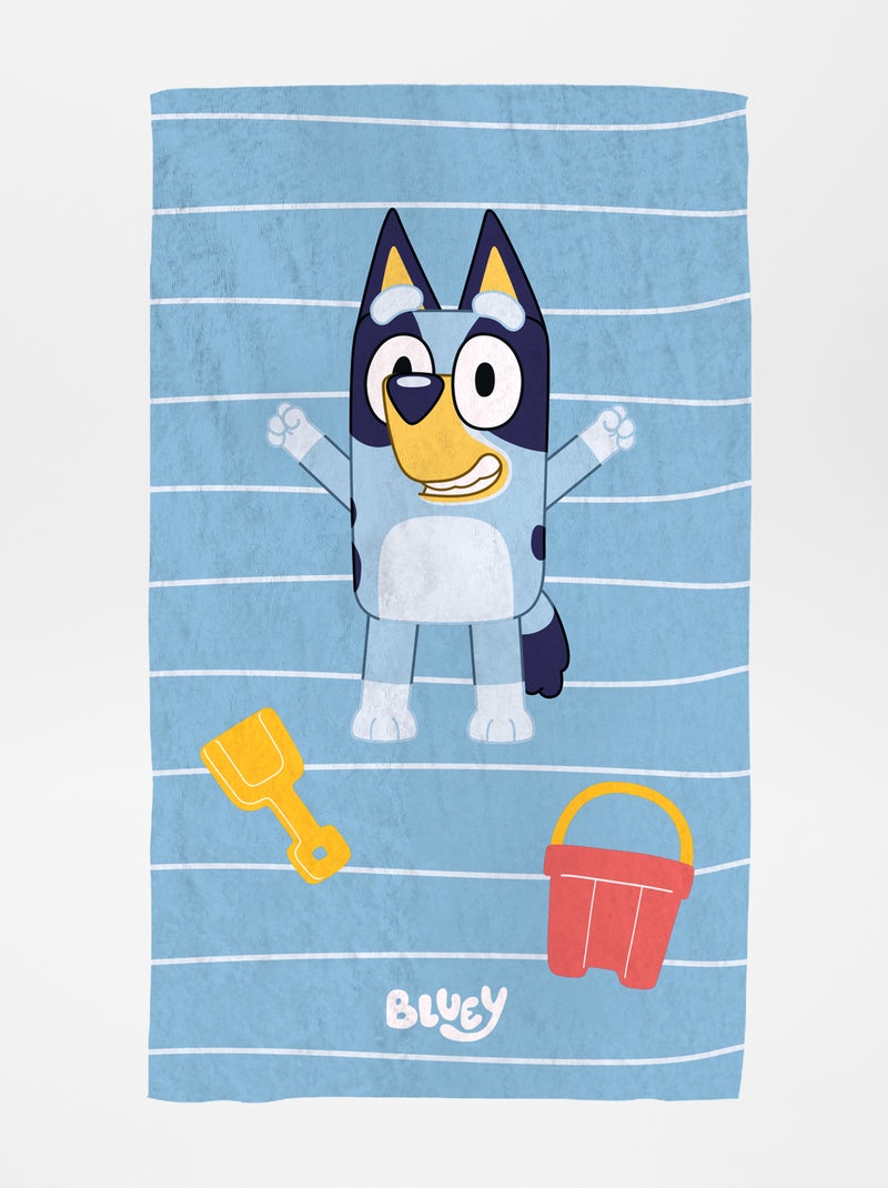 Toalha de praia estampada Azul - Kiabi
