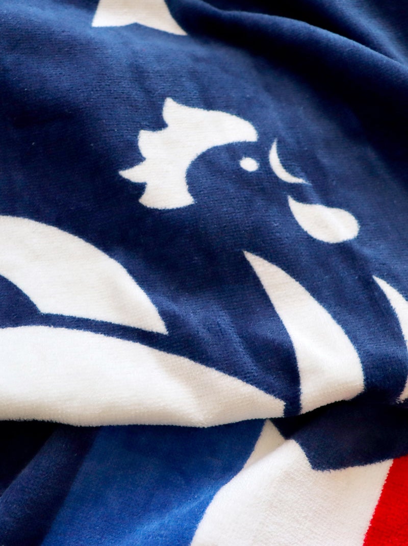 Toalha de praia 'Fédération Française de Football' Azul - Kiabi