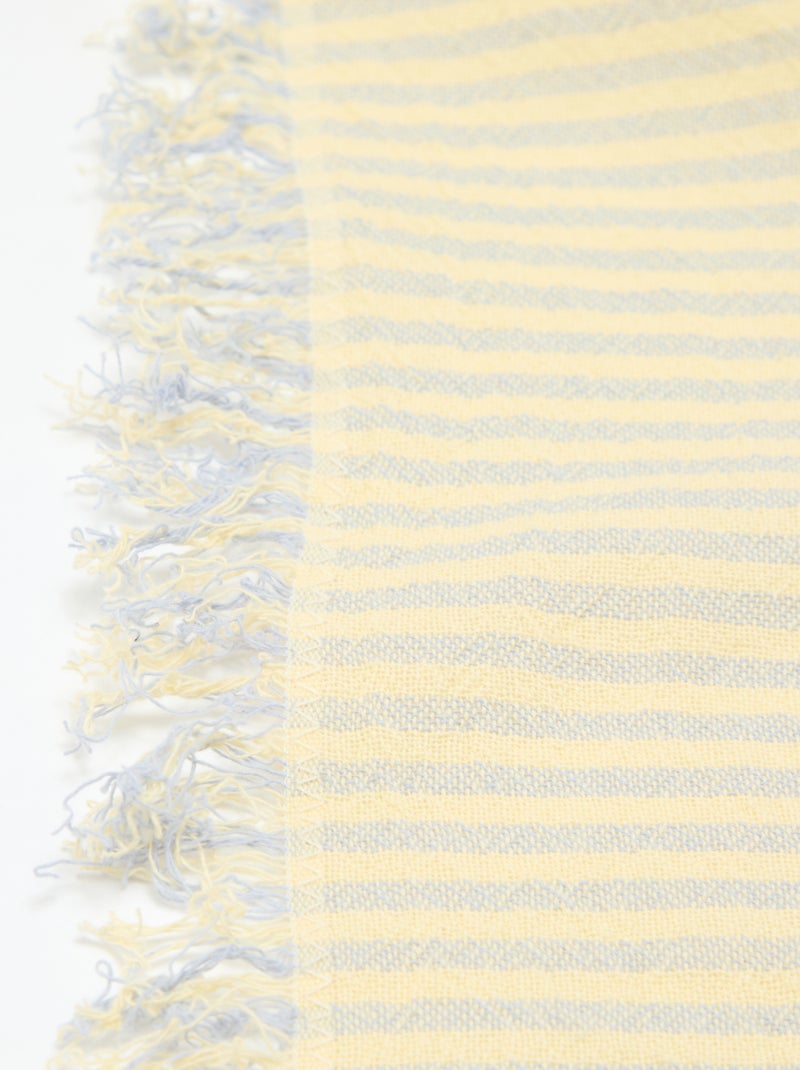 Toalha de Praia Fouta Amarelo - Kiabi