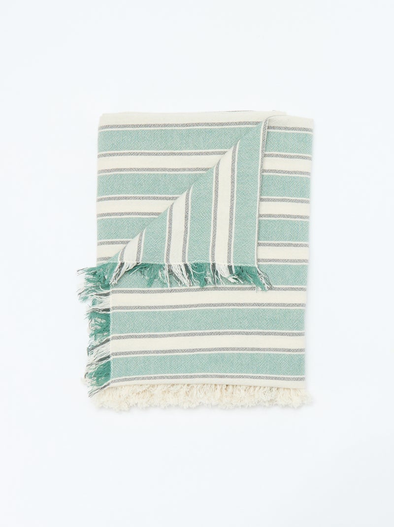 Toalha de Praia Fouta Azul - Kiabi