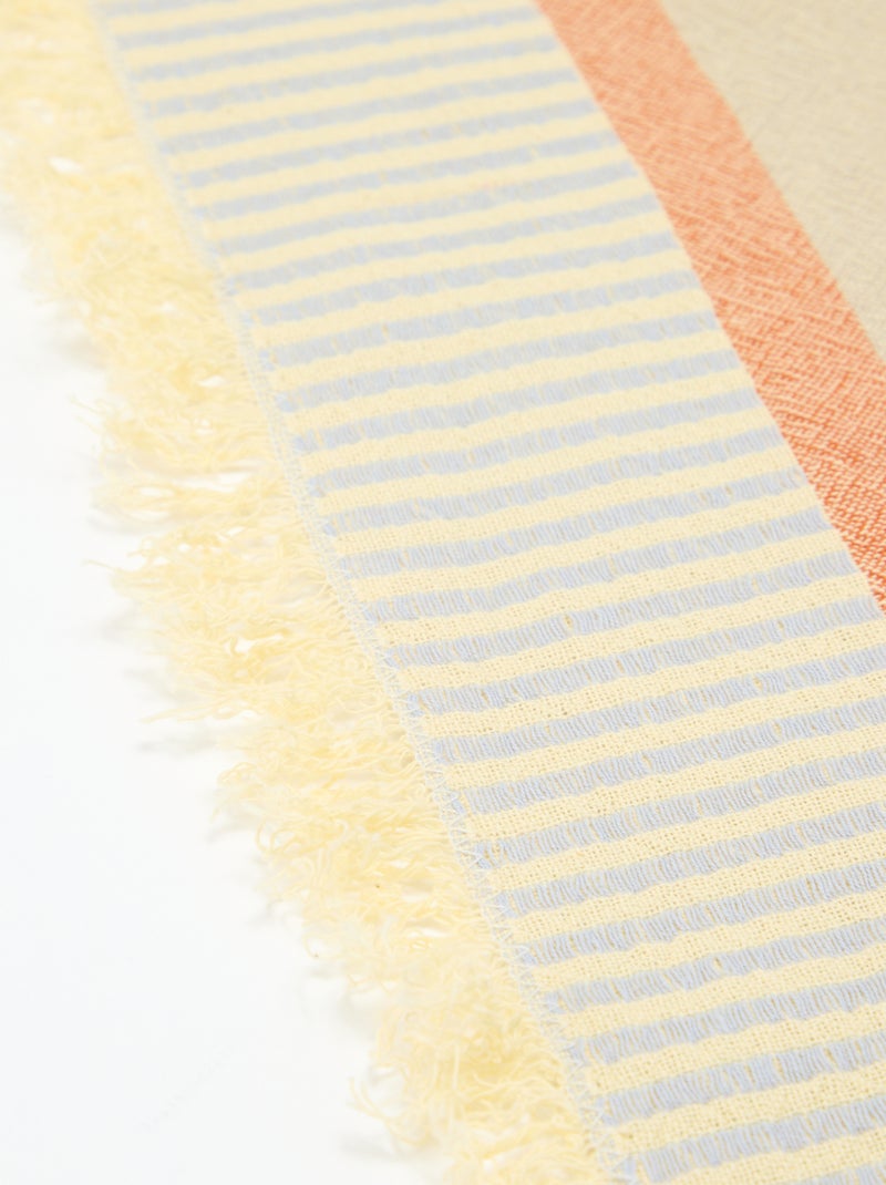 Toalha de Praia Fouta Bege - Kiabi
