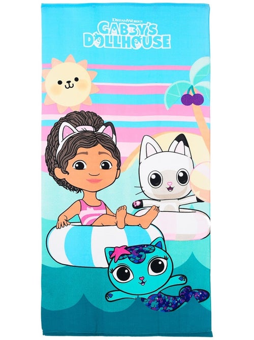 Toalha de praia gabby's dollhouse menina | licença oficial - Kiabi Toalha de praia gabby's dollhouse menina | licença oficial - Kiabi