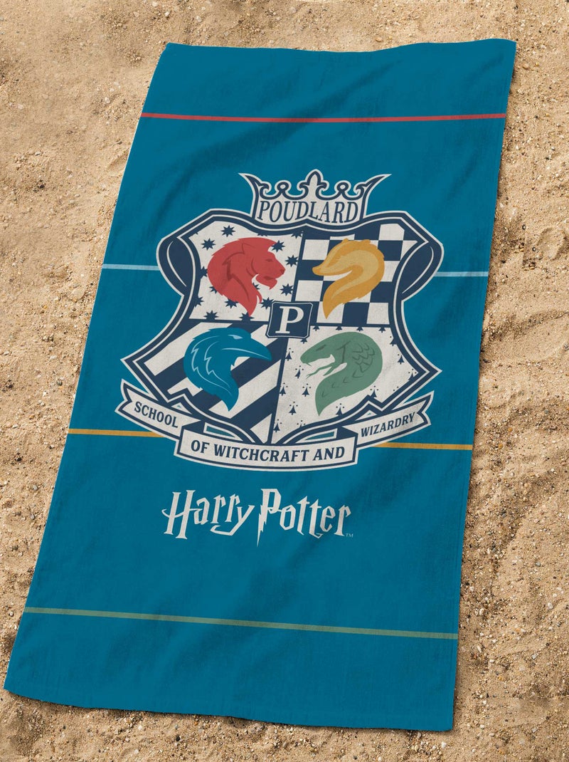 Toalha de praia 'Harry Potter' Preto - Kiabi
