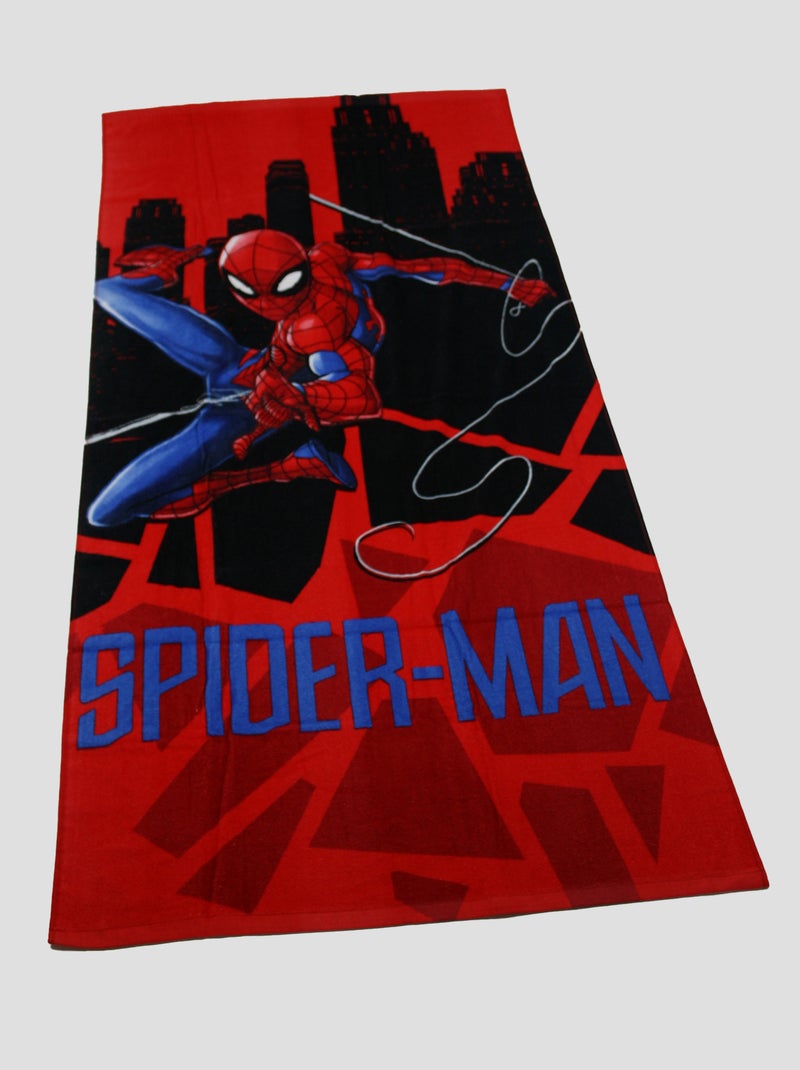 Toalha de praia 'Homem-Aranha' VERMELHO - Kiabi