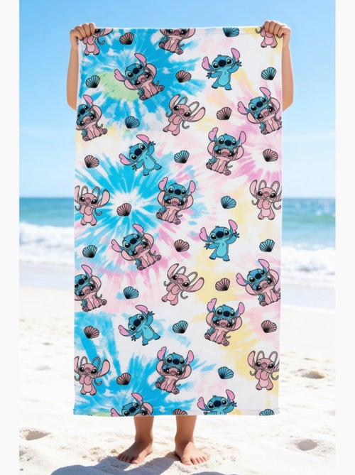 Toalha de praia lilo & stitch rosa menina | licença oficial - Kiabi Toalha de praia lilo & stitch rosa menina | licença oficial - Kiabi