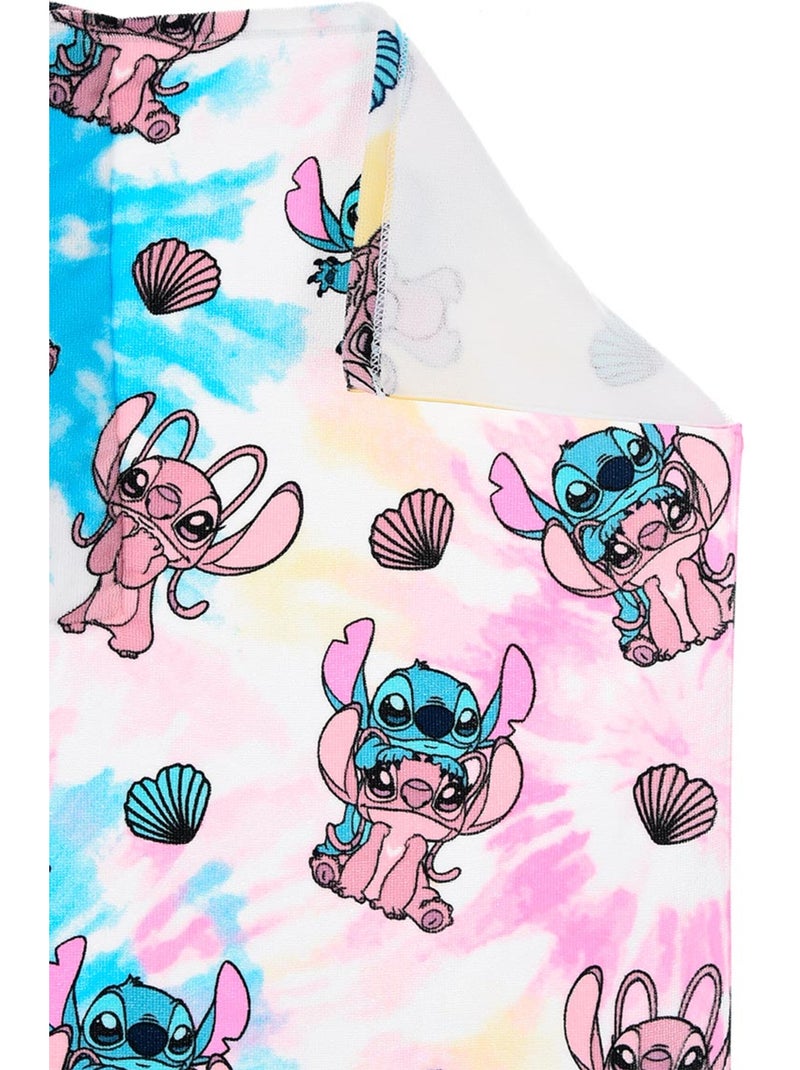 Toalha de praia lilo & stitch rosa menina | licença oficial Rosa - Kiabi