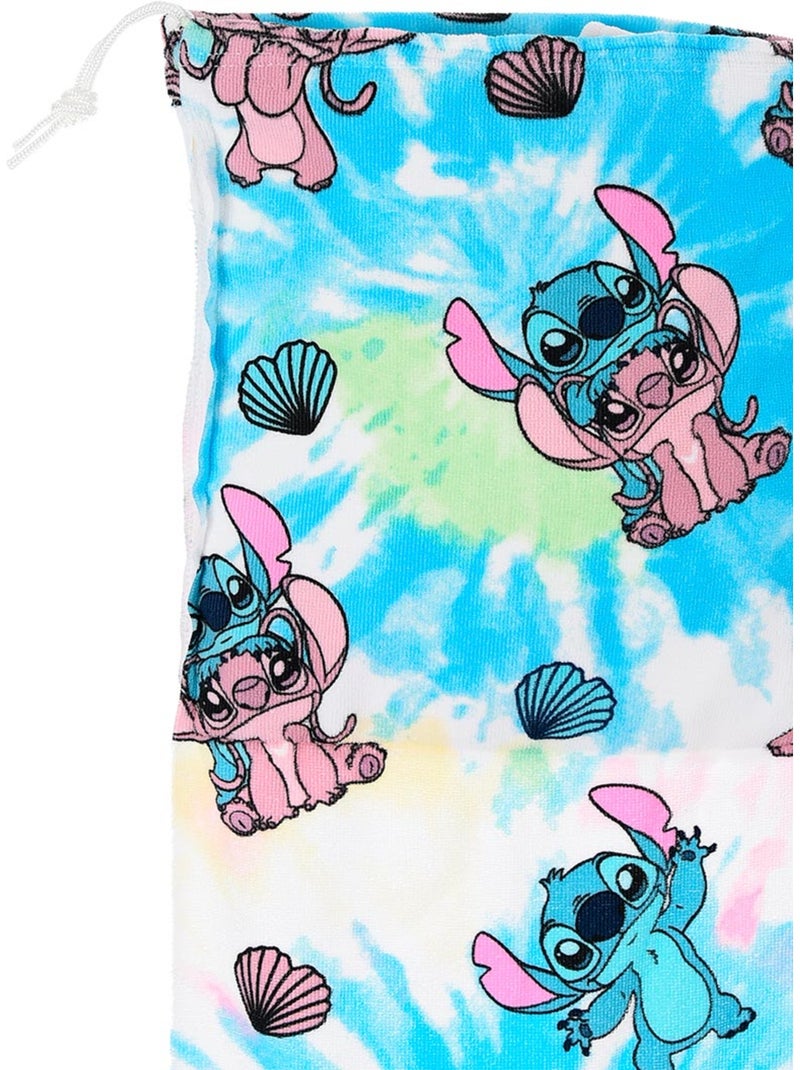 Toalha de praia lilo & stitch rosa menina | licença oficial Rosa - Kiabi