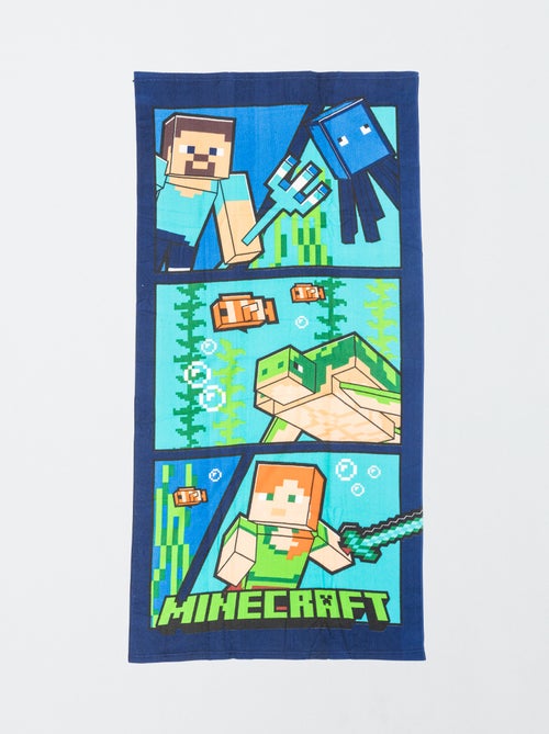 Toalha de praia 'Minecraft' - Kiabi