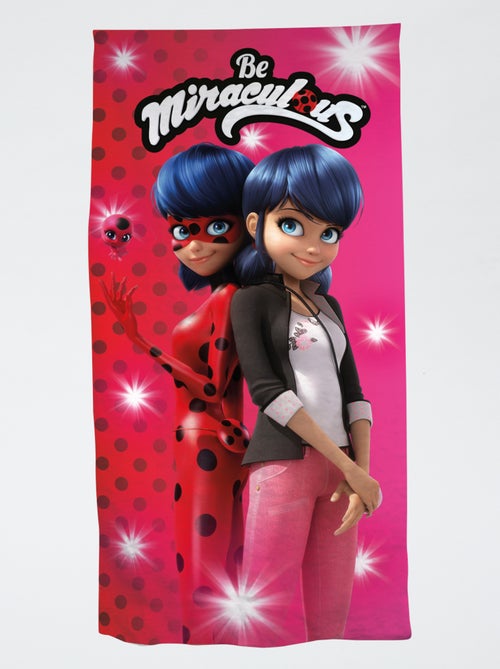 Toalha de praia 'Miraculous' 70x140 cm - Kiabi