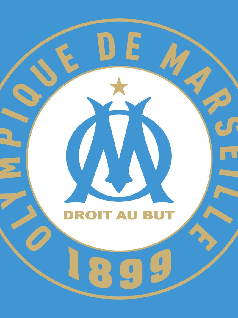 Toalha de praia 'Olympique de Marseille' Azul - Kiabi