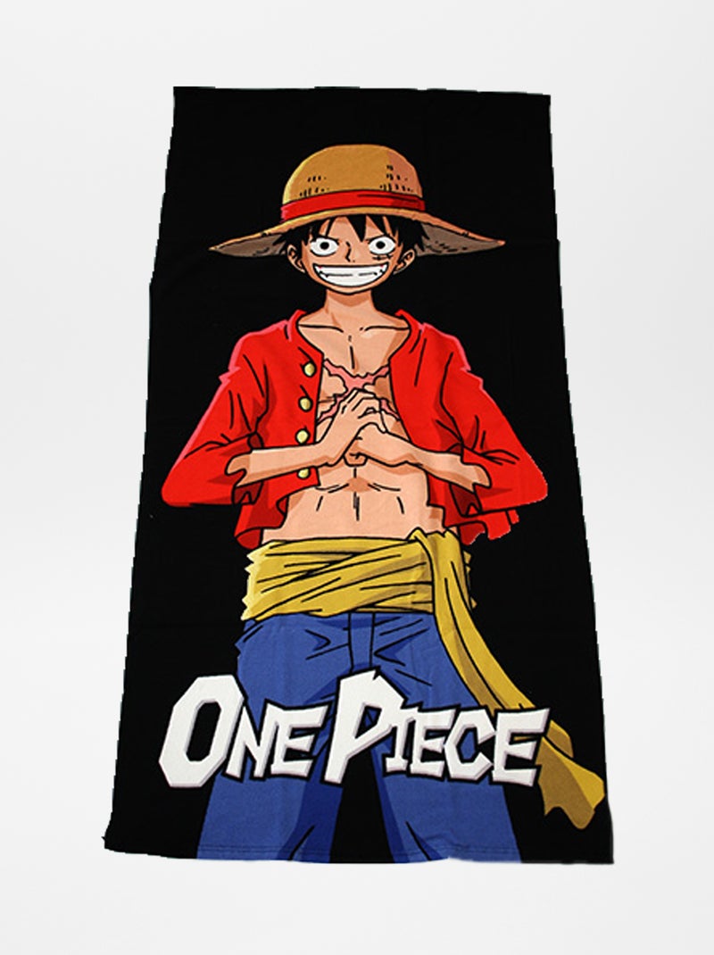 Toalha de praia 'One Piece' PRETO - Kiabi