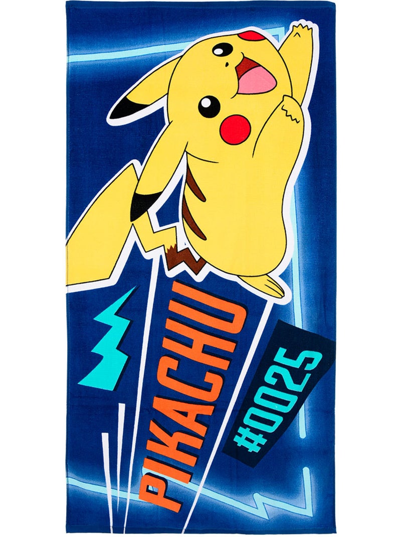 Toalha de praia pokémon azul menino | licença oficial Azul - Kiabi