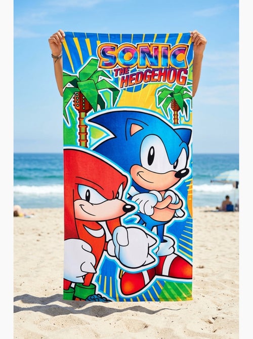 Toalha de praia sonic menino | licença oficial - Kiabi Toalha de praia sonic menino | licença oficial - Kiabi