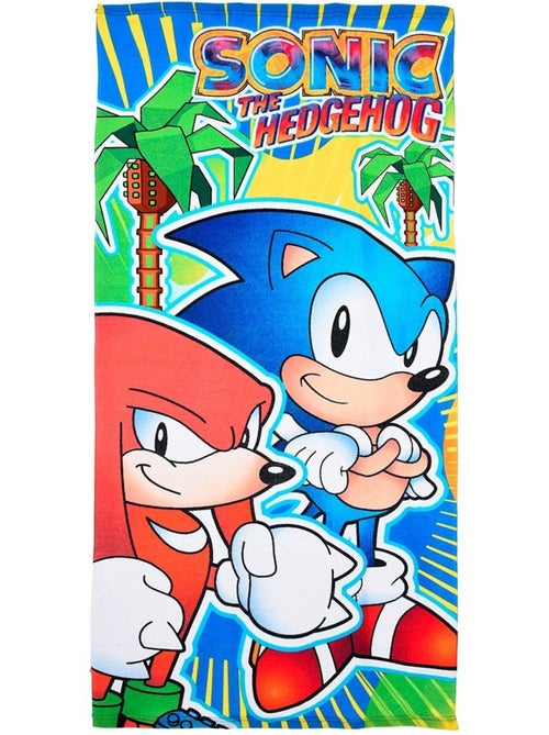 Toalha de praia sonic menino | licença oficial - Kiabi Toalha de praia sonic menino | licença oficial - Kiabi