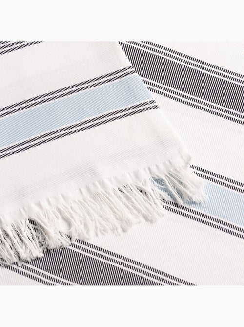 Toalha pareo de praia Fouta, tecido em relevo - Gamusi. - Kiabi