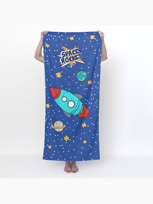 Toalha Space rocket "Happyfriday" - Kiabi