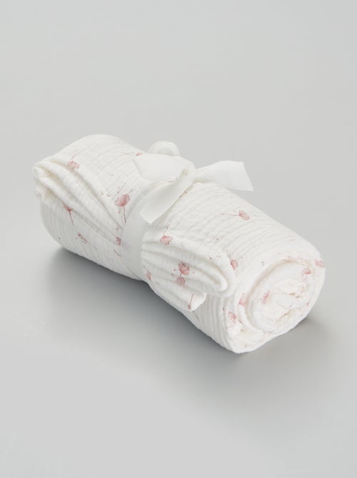 Toalhão em tecido gofrado - Kiabi