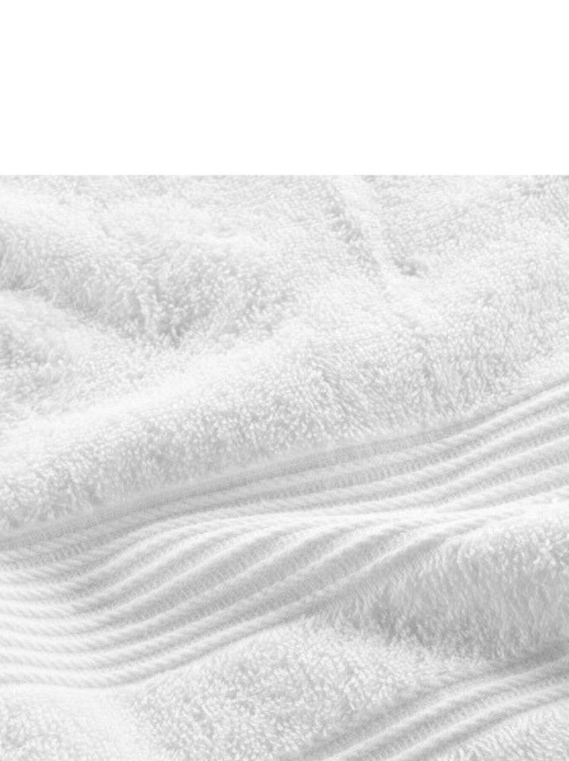 Toalhas de banho algodão promo linge Branco - Kiabi