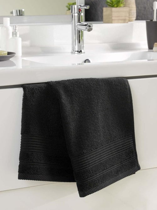 Toalhas de banho algodão promo linge - Kiabi