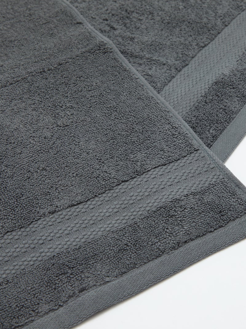 Toalhas de convidados 30 x 50 cm - Kiabi Home Cinza - Kiabi