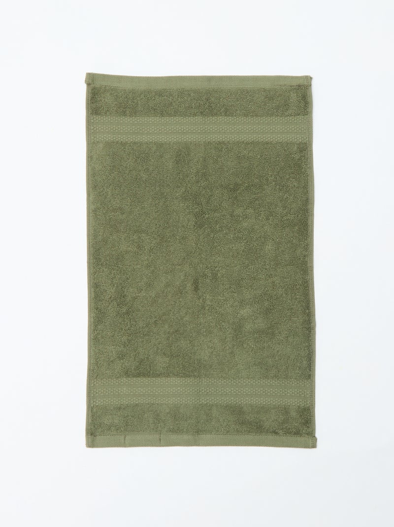 Toalhas de convidados 30 x 50 cm - Kiabi Home Verde - Kiabi