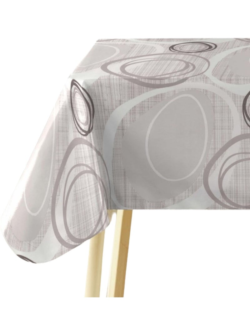 Toalhas de mesa circle promo linge Branco Cinza - Kiabi