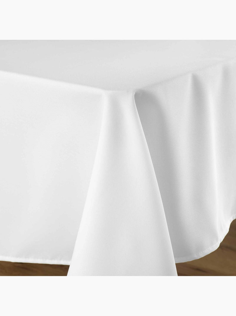 Toalhas de mesa poliéster essentiel promo linge Branco - Kiabi