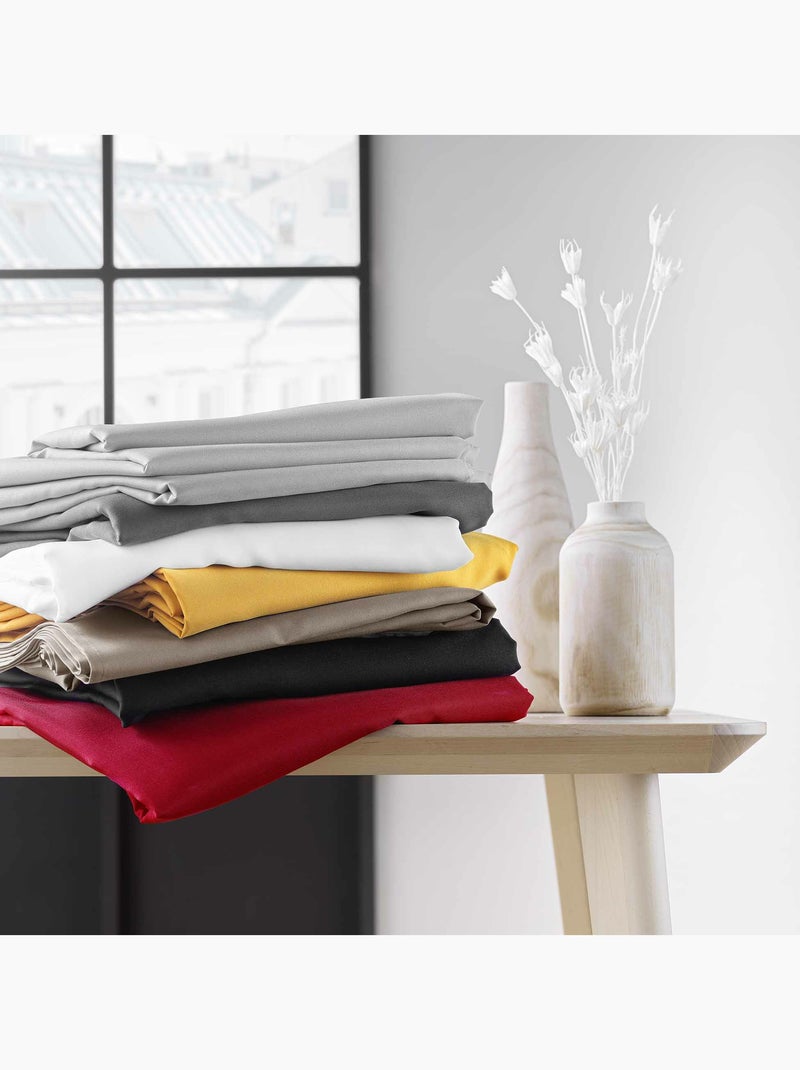 Toalhas de mesa poliéster essentiel promo linge Branco - Kiabi