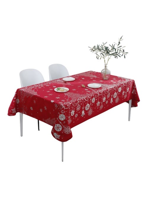 Toalhas de mesa poliéster festas de natal promo linge - Kiabi