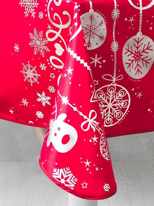 Toalhas de mesa poliéster festas de natal promo linge - Kiabi