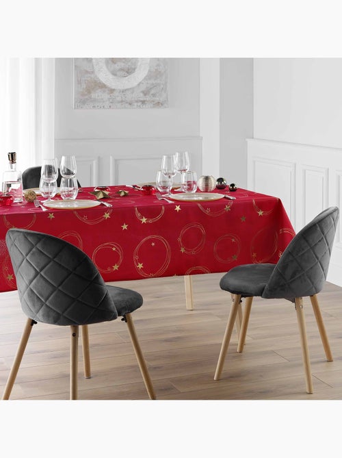 Toalhas de mesa poliéster métallisé star promo linge - Kiabi