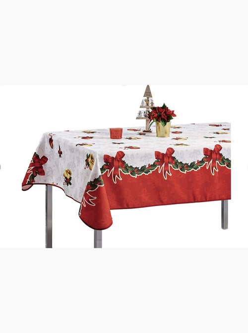 Toalhas de mesa poliéster pai natal ou sino promo linge - Kiabi
