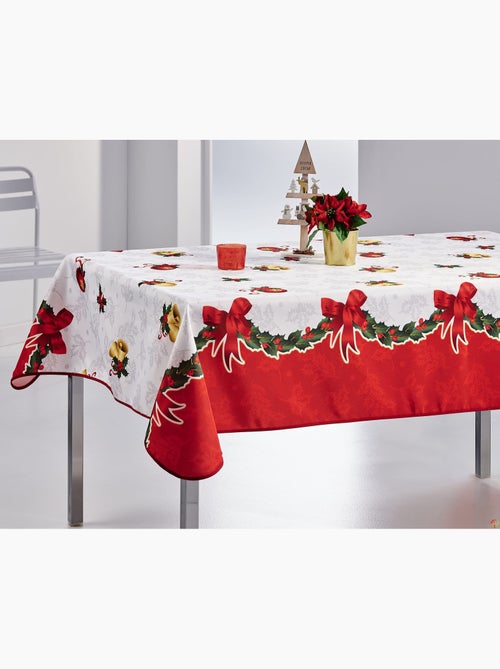 Toalhas de mesa poliéster pai natal ou sino promo linge - Kiabi