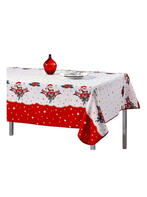 Toalhas de mesa poliéster pai natal ou sino promo linge - Kiabi Toalhas de mesa poliéster pai natal ou sino promo linge - Kiabi