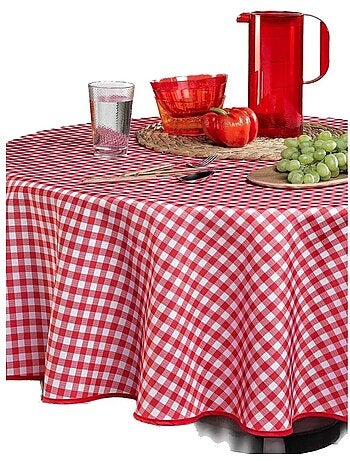 Toalhas de mesa poliéster vichy douceur d'intérieur