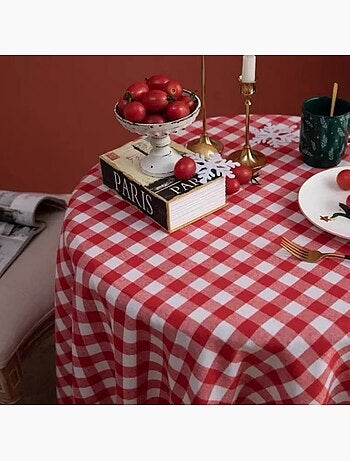 Toalhas de mesa poliéster vichy douceur d'intérieur