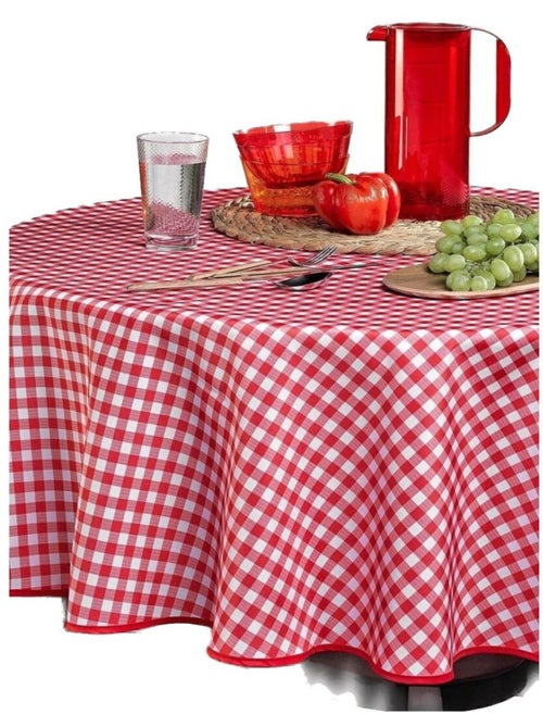 Toalhas de mesa poliéster vichy douceur d'intérieur - Kiabi