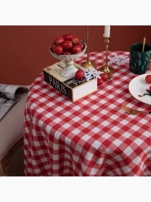 Toalhas de mesa poliéster vichy douceur d'intérieur - Kiabi