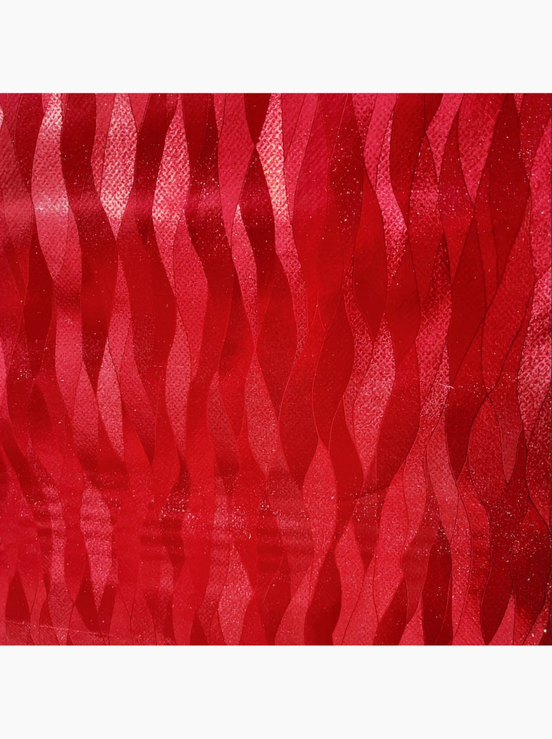 Toalhas de mesa pvc métallisé houlis rouge promo linge Vermelho - Kiabi